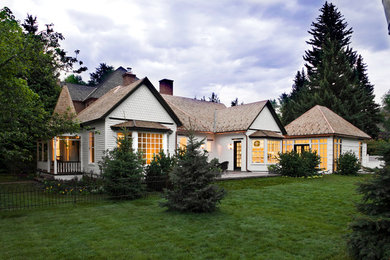 Example of a classic exterior home design in Denver