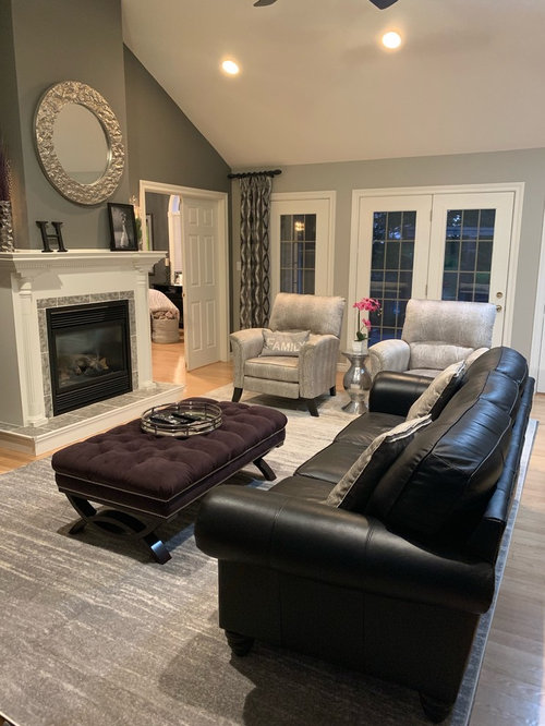 new area rug too big or perfect size?