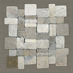 BUMI - Mist | 12" x 12" | Onyx Mosaic - Mosaic Tile