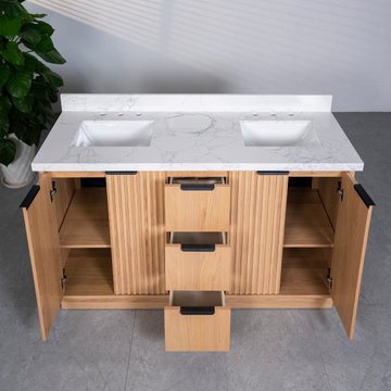 Kathryn 72'' Light Bathroom Vanity
