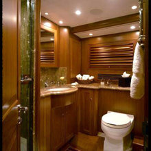 wood bathroom