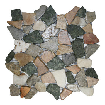 Glazed Autumn Mosaic Tile