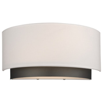 Jade Collection 2 Light Wall Sconce in Factory Bronze Finish