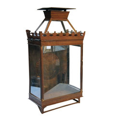 Anglo Indian Toleware Two-Light Wall Lantern - Wall Sconces