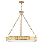 Hudson Valley Lighting - Hudson Valley Lighting Middlebury, 30" 48W 8 LED Chandelier, Antique Brass - Speaking to an array of inspired interiors, MiddleMiddlebury 30 Inch 4 Aged Brass Glossy OpUL: Suitable for damp locations Energy Star Qualified: n/a ADA Certified: n/a  *Number of Lights: 8-*Wattage:6w E12 Candelabra Base LED bulb(s) *Bulb Included:No *Bulb Type:E12 Candelabra Base LED *Finish Type:Aged Brass