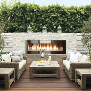 Outdoor 72" Fireplace
