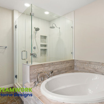 Modern mix bathroom