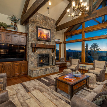 North Rim, Rustic Mountain Lodge, Custom Home
