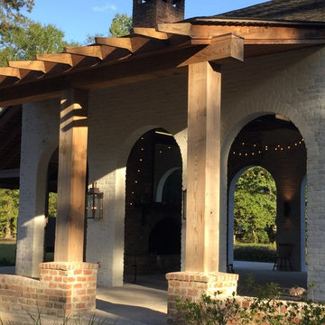 Riverwood conversion of single family house into outdoor liver space