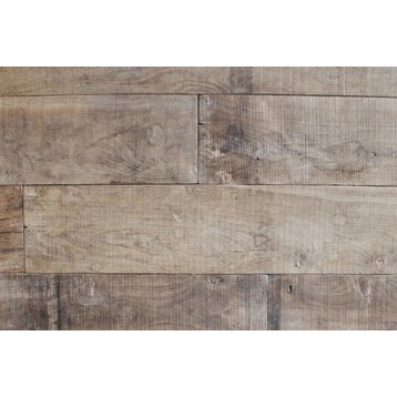 Reclaimed French Oak Planks Vieux Mas, 100 Sq. ft., Solid