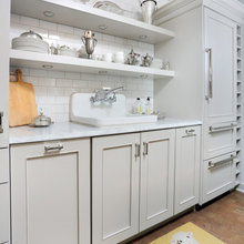 kitchen open shelves