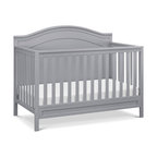 DaVinci Charlie 4 in 1 Convertible Wood Crib in Gray