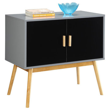 Oslo Storage Console With Cabinet And Shelves