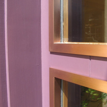 site-built copper windows