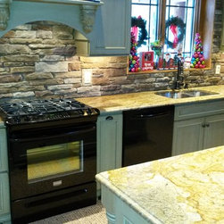 Custom Rustic Kitchen - Kitchen Cabinetry