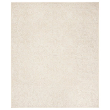 Safavieh Trace Collection TRC101C Rug, Ivory, 10' X 14'