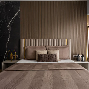 Modern Tranquility: A Spacious 2 BHK Transformation