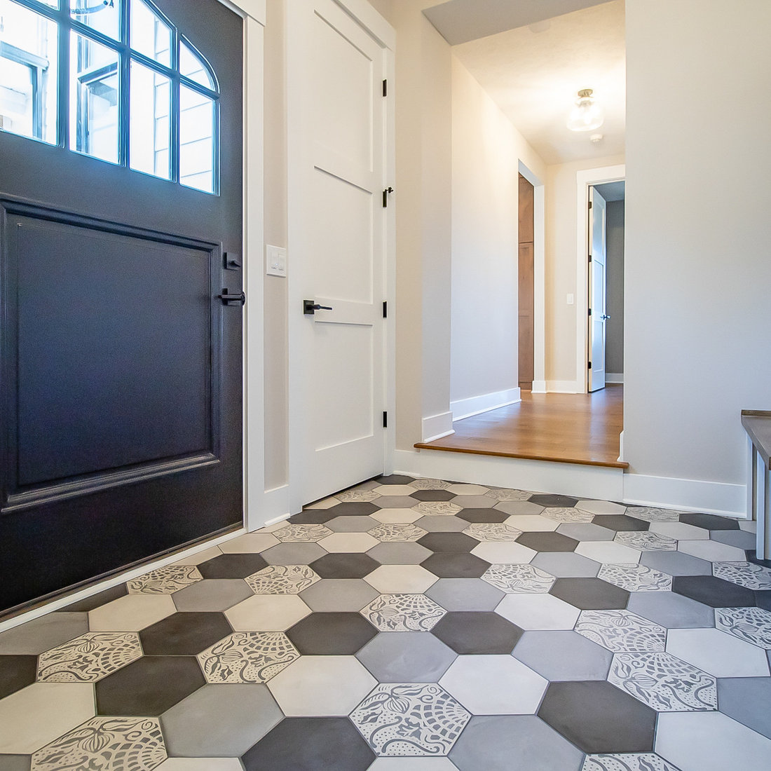 Cleveland Transitional Rustic Custom Built Home
