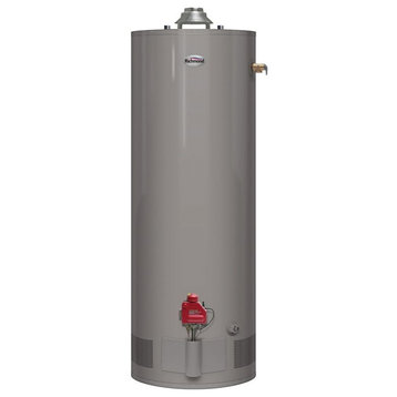 Rheem Essential Liquid Propane Power Vent Tall Water Heater, 50 Gallon, 6-Year