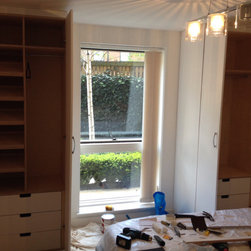 Double wardrobe with inbuilt drawers - Wardrobes and Armoires