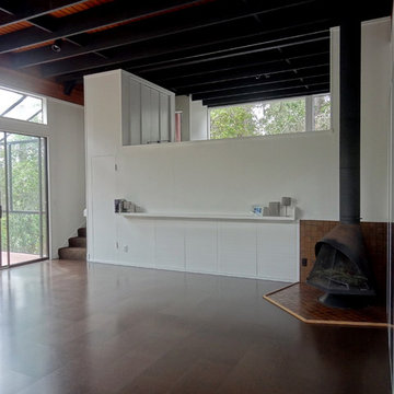 Living Room and Porch Floors Transformed with Custom Seagrass Rugs