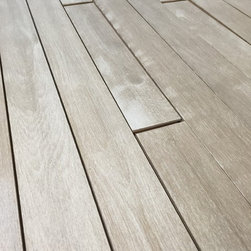 Yellow Birch 4'' wire brushed - oiled capri - Hardwood Flooring