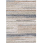 Palmetto Living by Orian - Palmetto Living by Orian Mystical Modern Motion Muted Blue Area Rug, 9'x13' - Add a modern touch to your space with the Modern Motion Muted Blue rug. This floor covering is both comfortable and durable, boosting artistic linear pattern and soothing blue, green, and beige color palette.