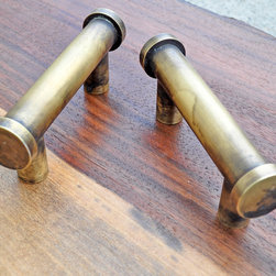 Bronze Bone Pulls - Cabinet And Drawer Handle Pulls
