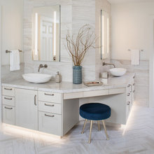 master light floor bath