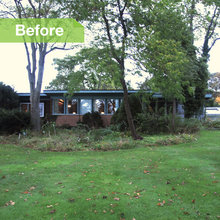 Ranch to Midcentury Modern home