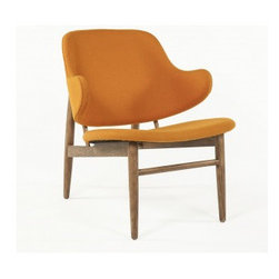 The Cosgrove Lounge Chair - Orange - Outdoor Chaise Lounges
