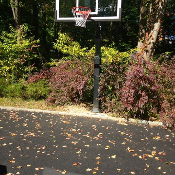 Anneke L's Hercules Platinum Basketball System on a 30x25 in Yorktown Heights, N