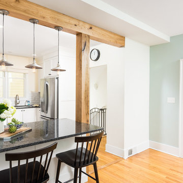 Cheerful Burns Park Kitchen in Ann Arbor, Michigan