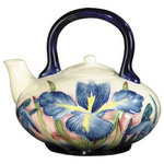 Dale Tiffany - Dale Tiffany PA500215 Iris, 5.5" Hand Painted Pcelain Tea Pot - All of the colors of springtime are in place in ouIris 5.5 Inch Hand P Blue/Lush Green/Crea *UL Approved: YES Energy Star Qualified: n/a ADA Certified: n/a  *Number of Lights:   *Bulb Included:No *Bulb Type:No *Finish Type:Blue/Lush Green/Cream