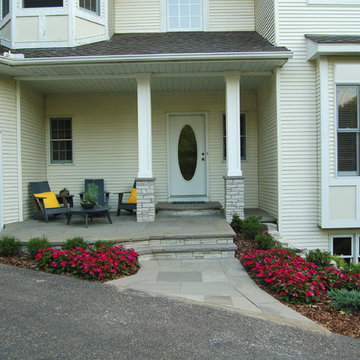 Natural stone patios & walls