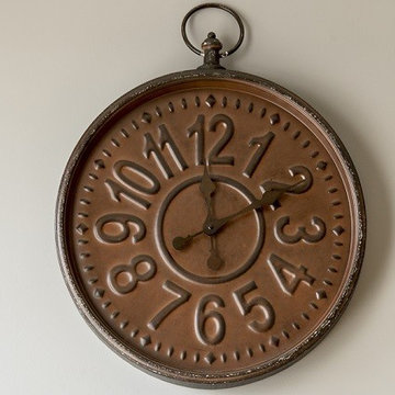Watch Shop Tin-Faced Clock