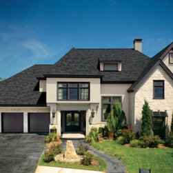GAF Camelot&reg; II Shingles - Charcoal - Roofing And Gutters