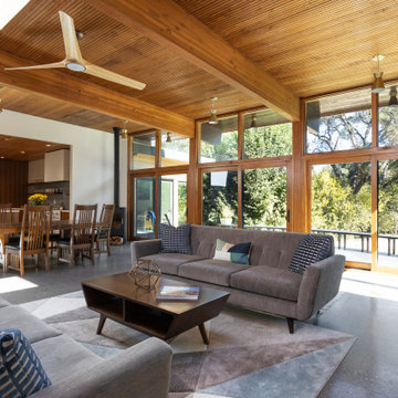 Contemporary Residence & Pool House