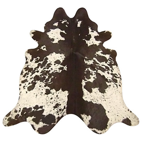 Longhorn Chocolate Cowhide Rug, XL