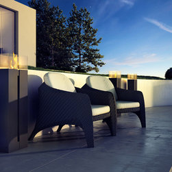 Foxtrot Fireplace (Bio) - Outdoor Fireplaces