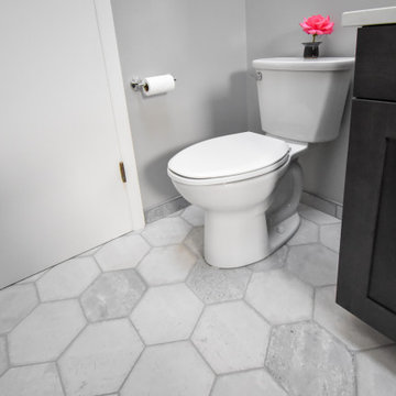 Master Bathroom Updated Layout and Shower