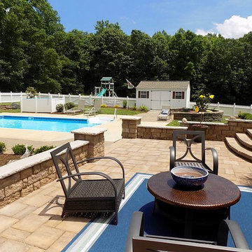 Pool Area Terrace & Courtyard