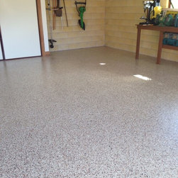 Polymer Flake Garage Floor - Products