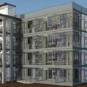 Precise Construction Documents Created for 18000 sq.ft. Residential Container Bu