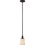 Nuvo Lighting - Laguna 1 Light Mini Pendant with White Glass - Dimmable: Lamp Dependent - Replaceable Light Source: Yes - UL Application: Ceiling - Watts: 100 - 1 Year Limited Warranty