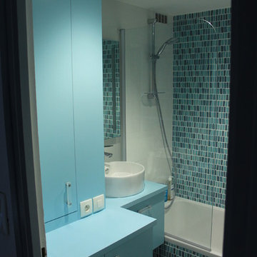 Optimisation rangement petite salle de bain