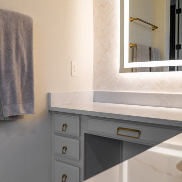 Modern Master Bathroom Remodel in Austin, TX