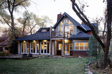 Example of a classic exterior home design in Other