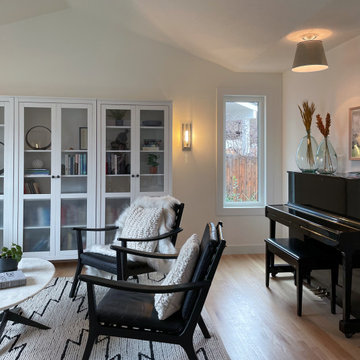 Butler Living & Foyer | Arvada, CO | Classic Modern Remodel