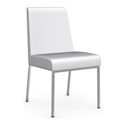 Calligaris - Amsterdam Gummy Leather Arm Chair - Dining Chairs